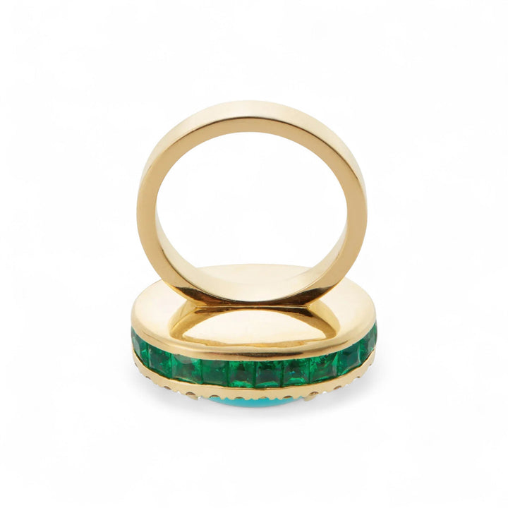 Turquoise Majesty Ring - OAK - Archive - Ileana Makri