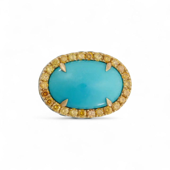 Turquoise Majesty Ring - OAK - Archive - Ileana Makri