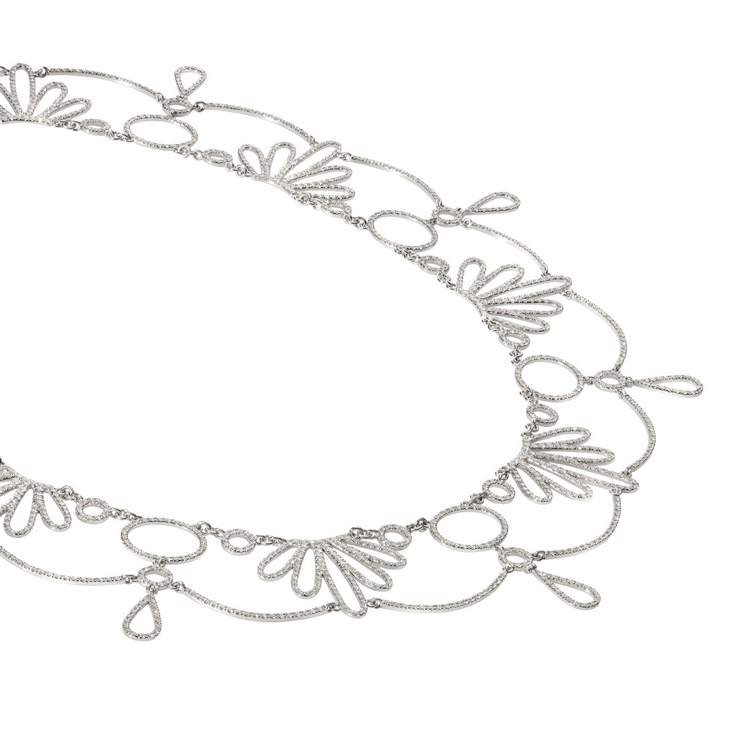 Twiggy Flower Necklace W - D - Blossom - Ileana Makri