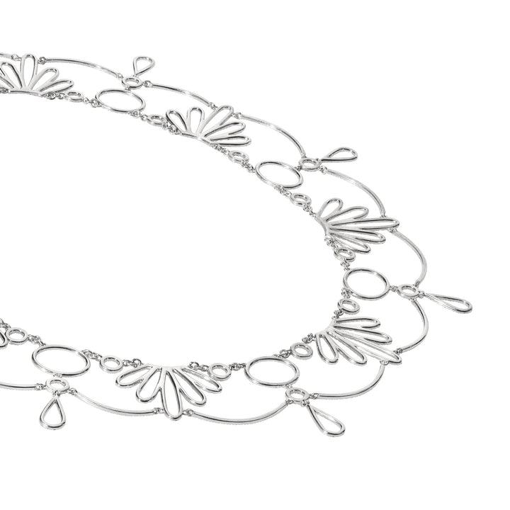 Twiggy Flower Necklace W - D - Blossom - Ileana Makri