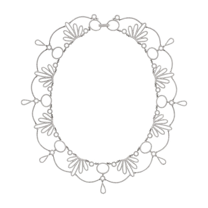 Twiggy Flower Necklace W - D - Blossom - Ileana Makri