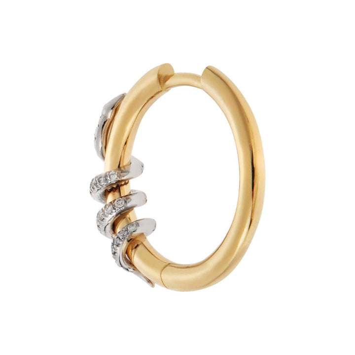 Twisted Boa Hoops Y - W - D - SNAKES - Ileana Makri