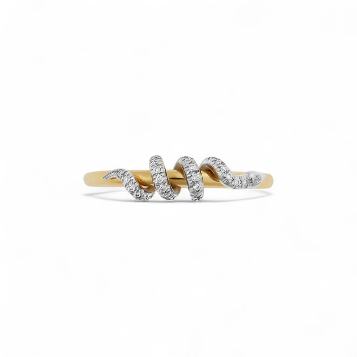 Twisted Boa Ring Y-W-D