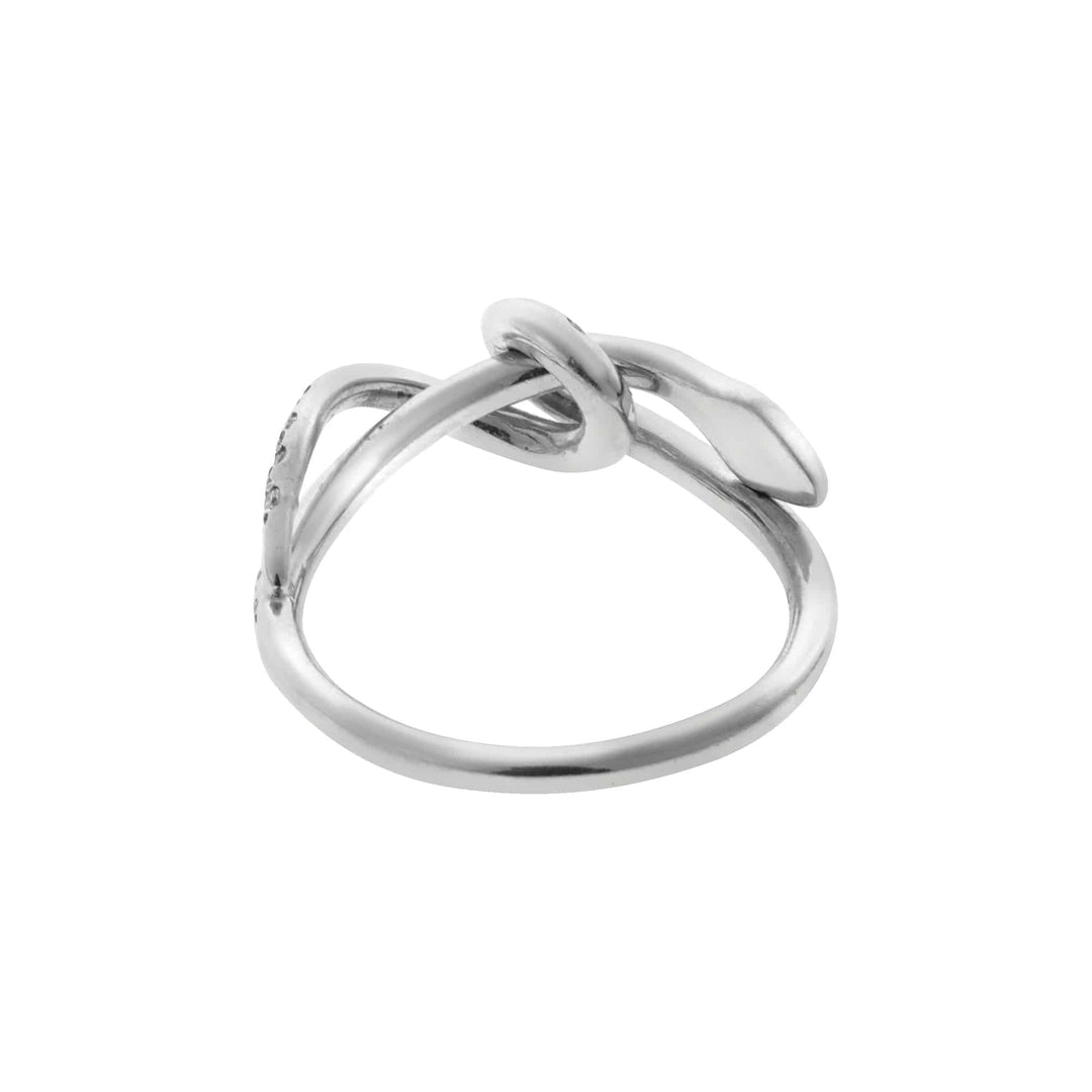 Twisted Snake Ring W-D - SNAKES - Ileana Makri store