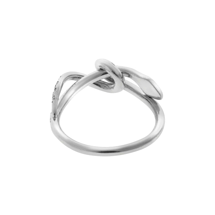 Twisted Snake Ring W-D - SNAKES - Ileana Makri store