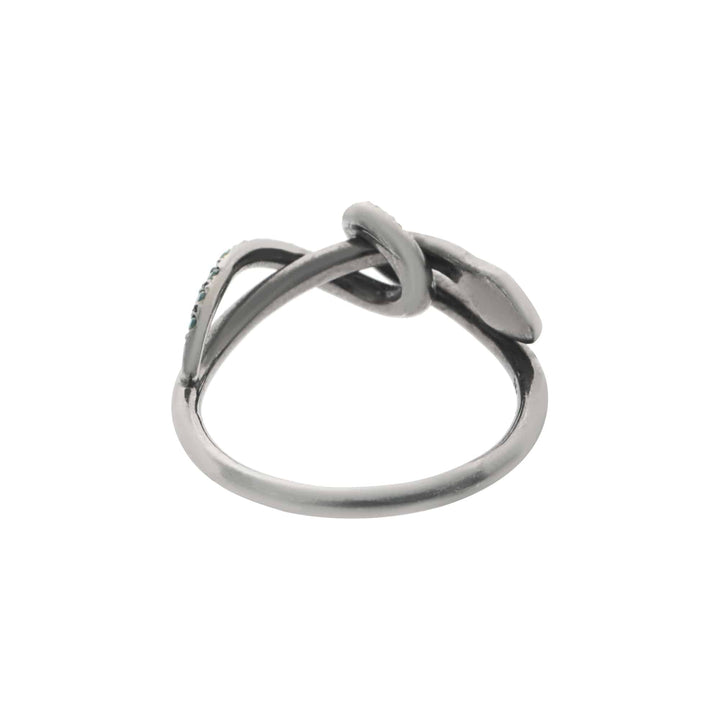 Twisted Snake Ring Y - Ox - Green D - Bur D - SNAKES - Ileana Makri