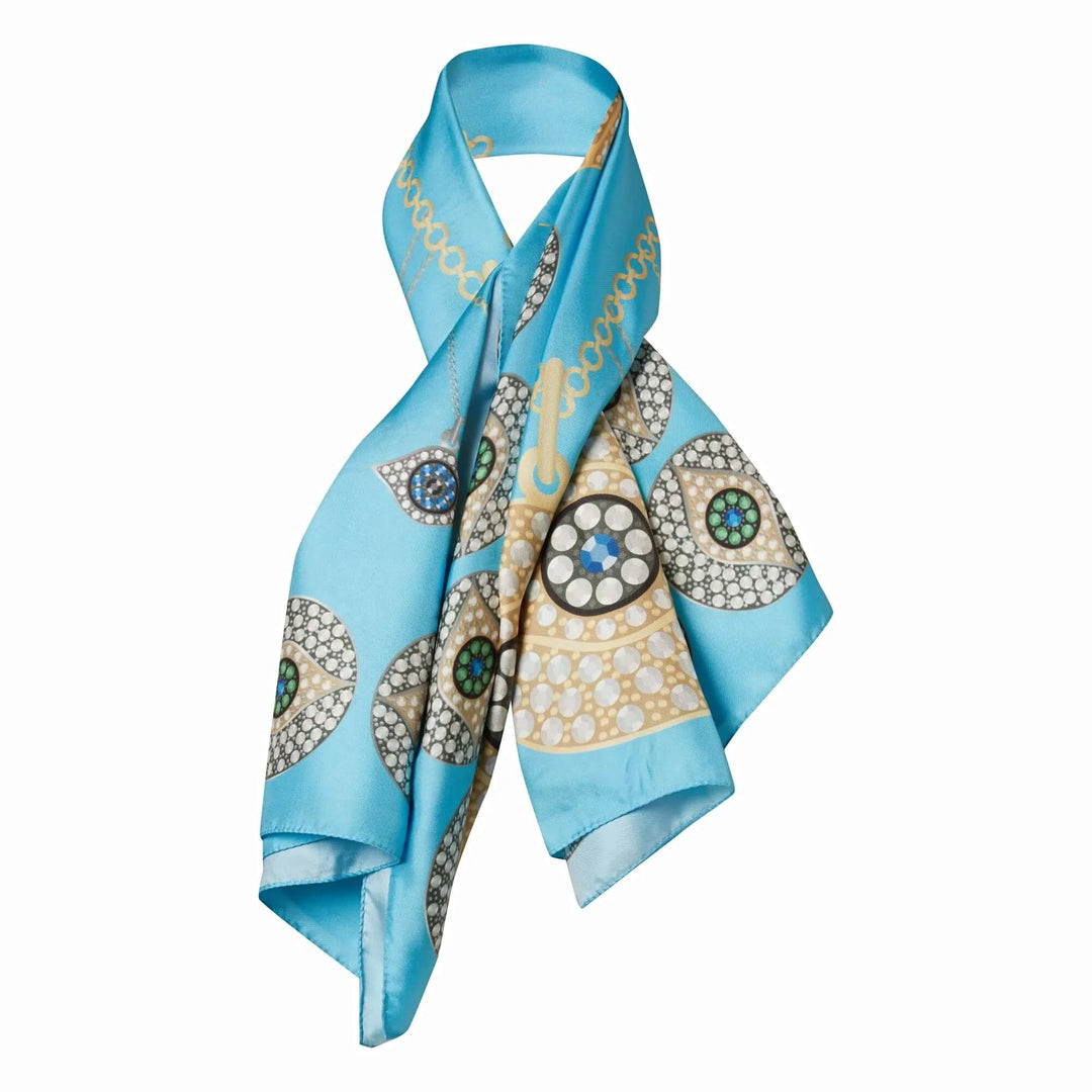 Tyche Silk Scarf - IM Accessories - Ileana Makri store