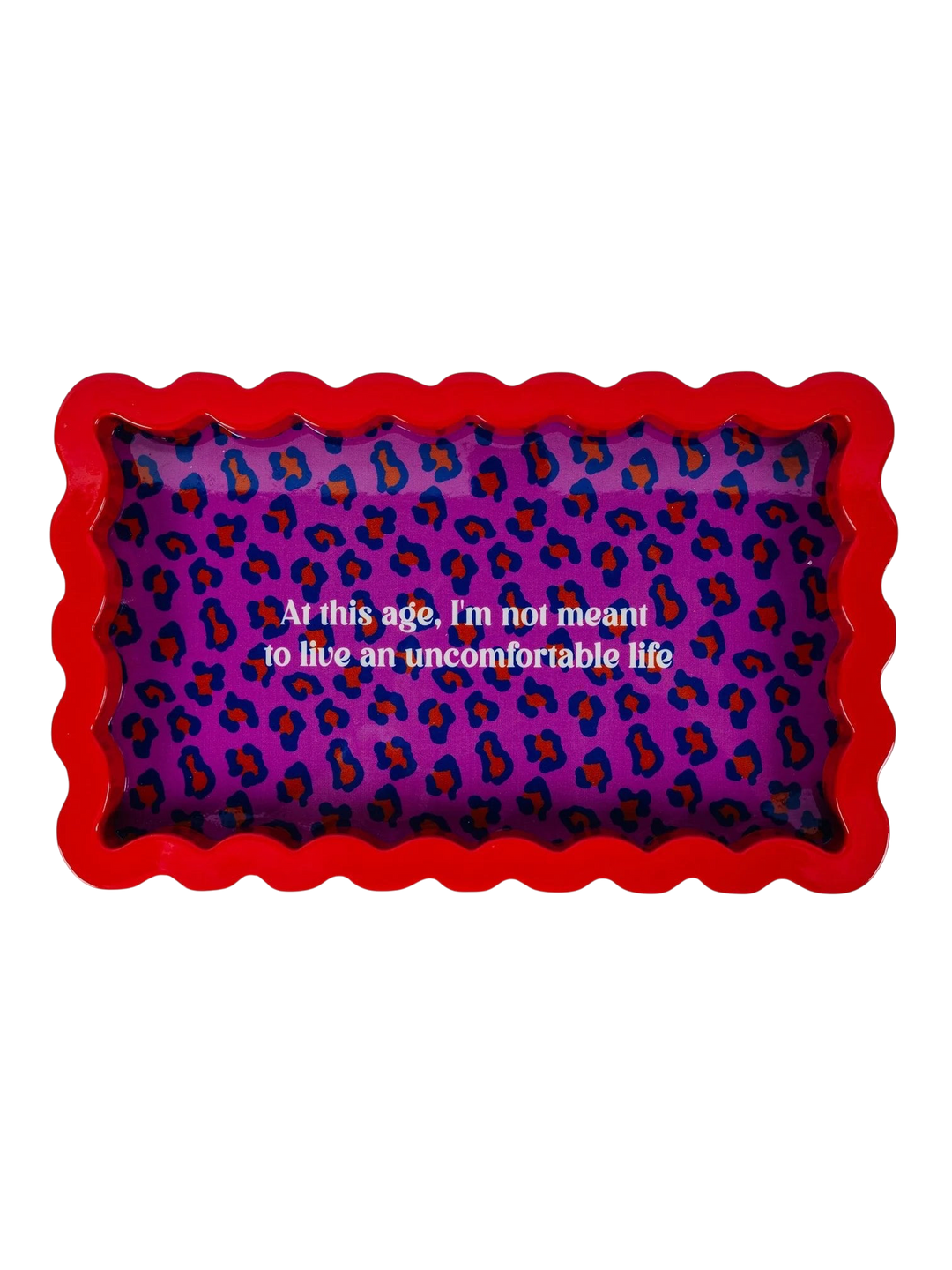 Uncomfortable Lacquer Tray Medium - Furbish - Ileana Makri