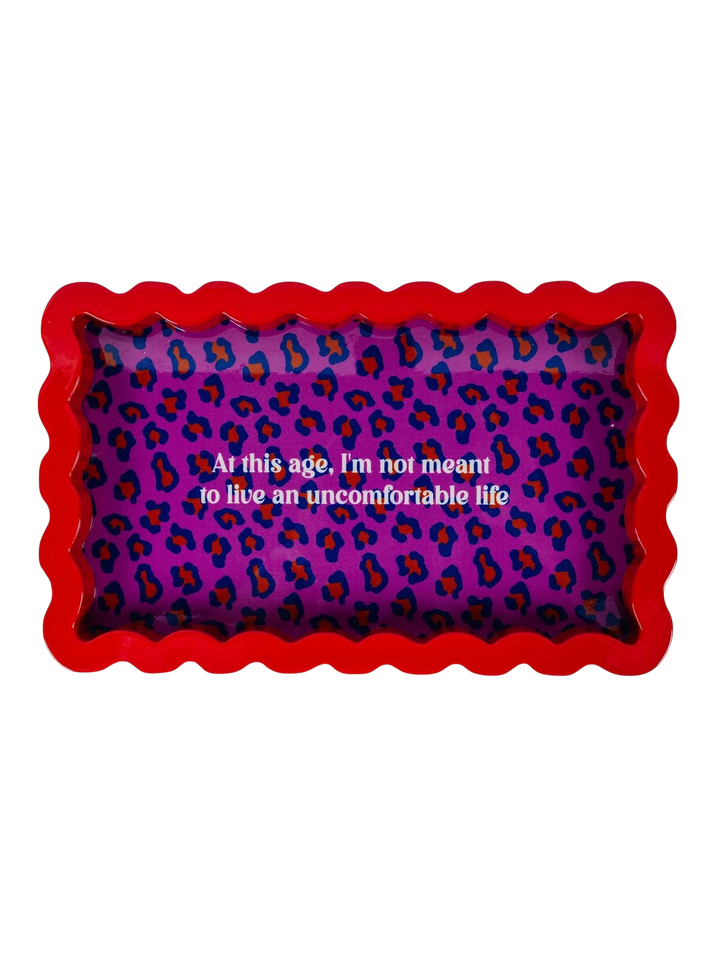 Uncomfortable Lacquer Tray Medium - Furbish - Ileana Makri