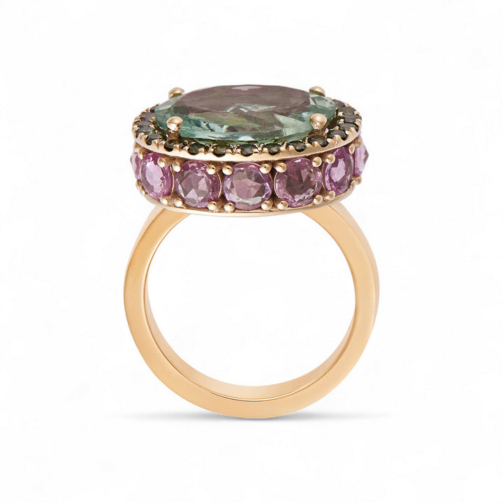 Unique Eternity Flower Ring - OAK - Archive - Ileana Makri