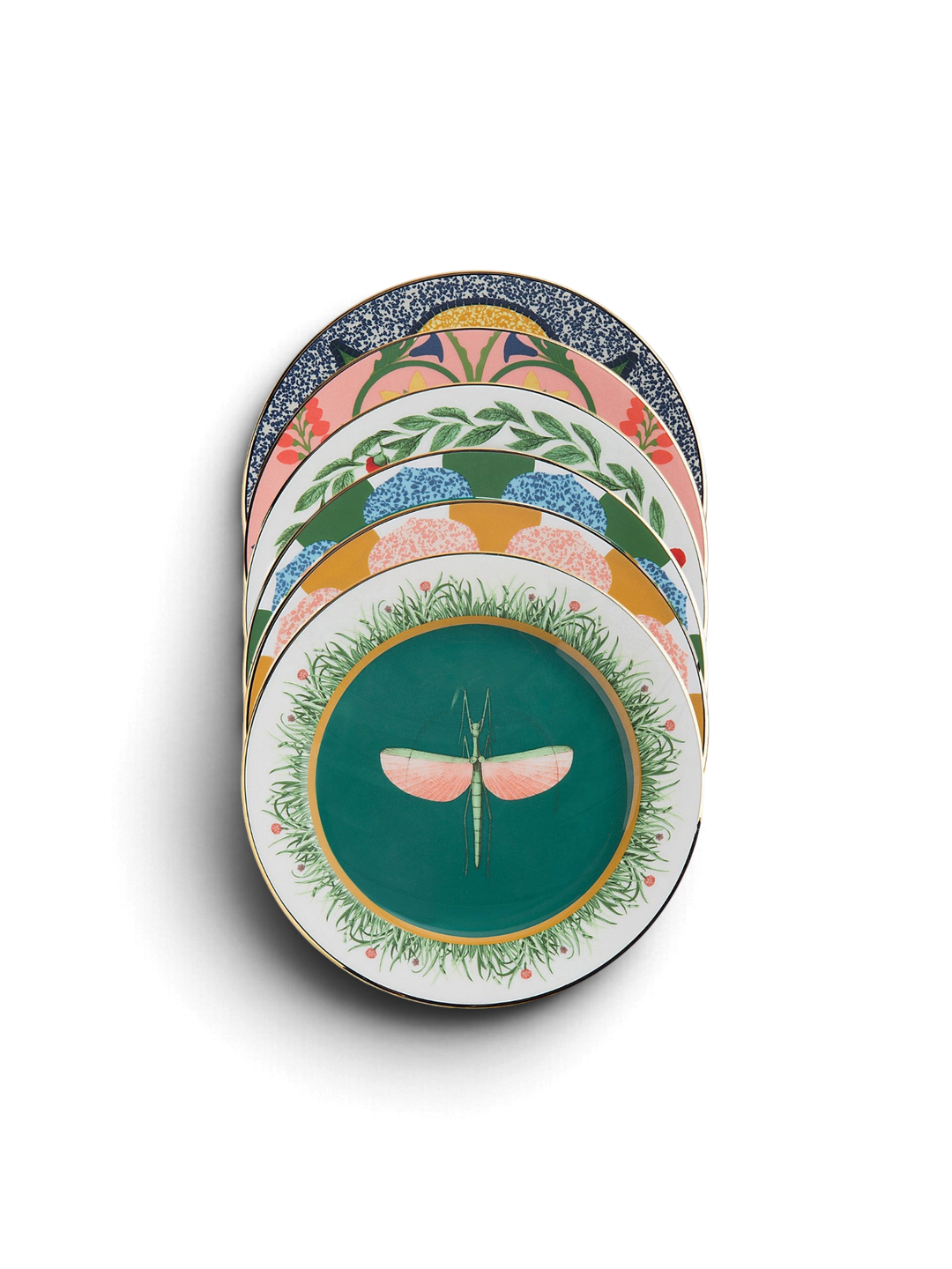 Variety Print Dessert Plates (Set of 6) - La Double J Home - Ileana Makri