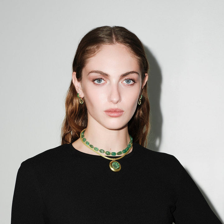 Verdant Grace Necklace - OAK - Archive - Ileana Makri