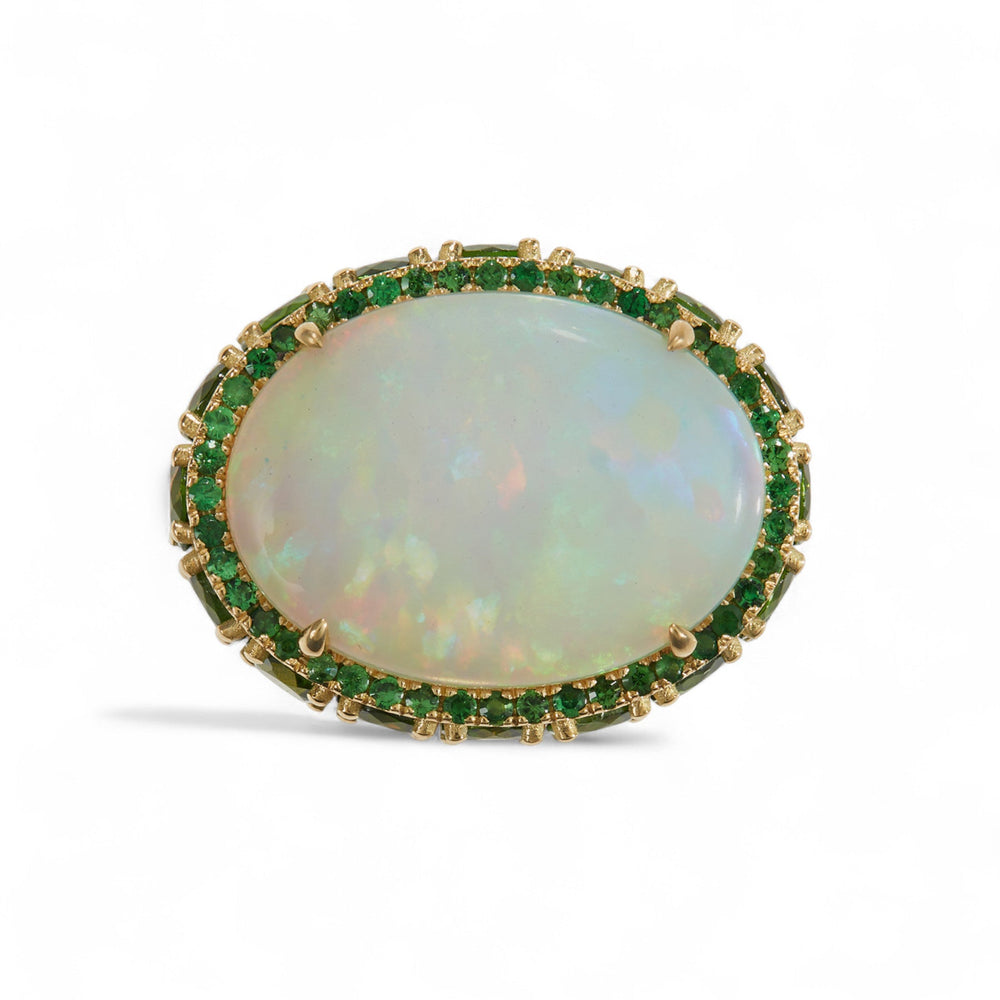 Verdant Mirage Opal Ring - OAK - Archive - Ileana Makri