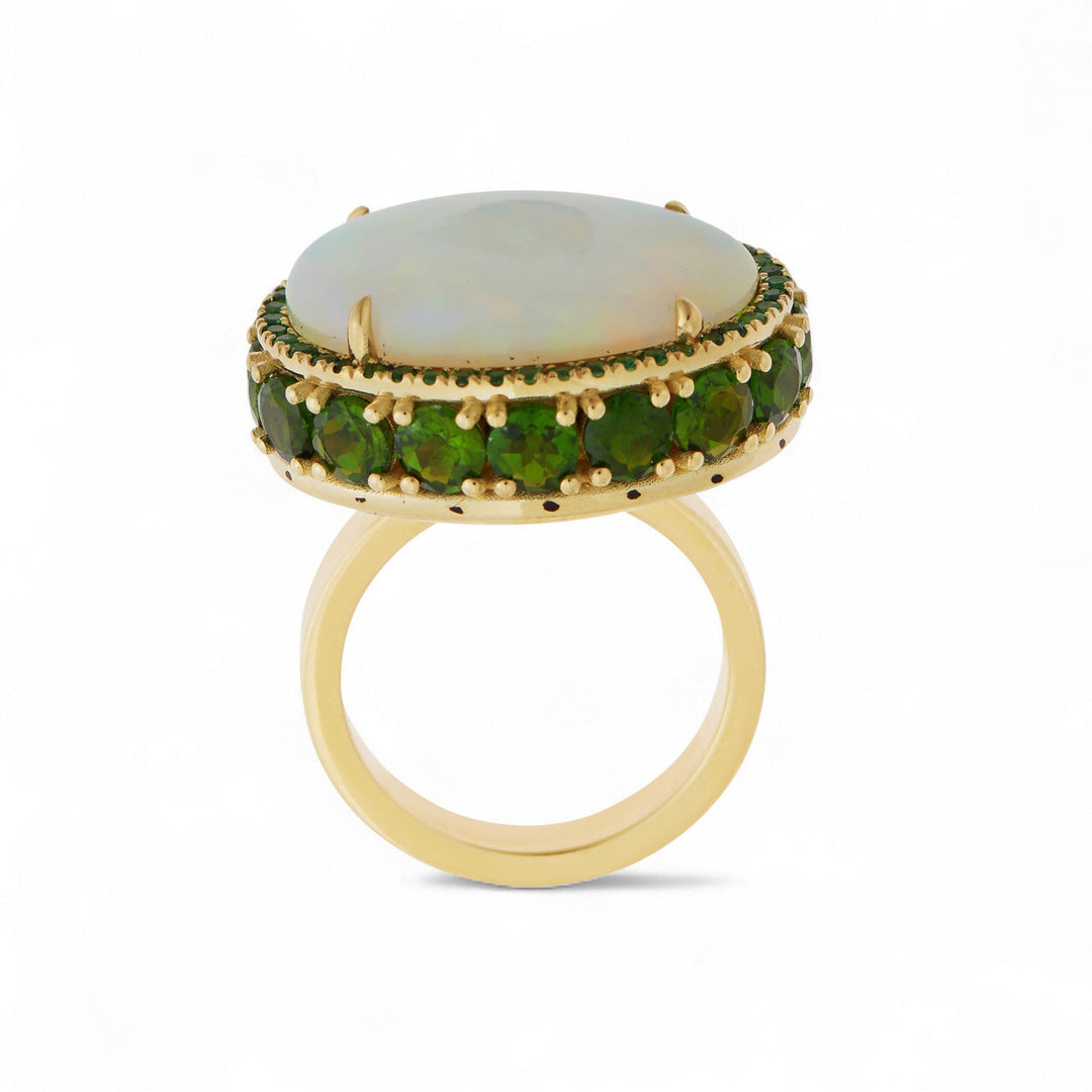 Verdant Mirage Opal Ring - OAK - Archive - Ileana Makri