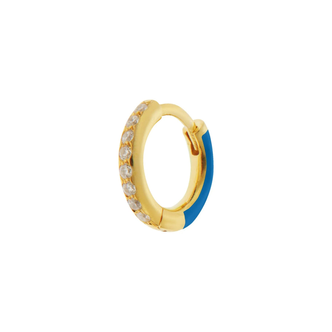 Vice Versa Mini Hoops Pink - Eye M Neon Rocks - Ileana Makri