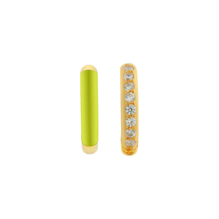 Vice Versa Mini Hoops Pink - Eye M Neon Rocks - Ileana Makri