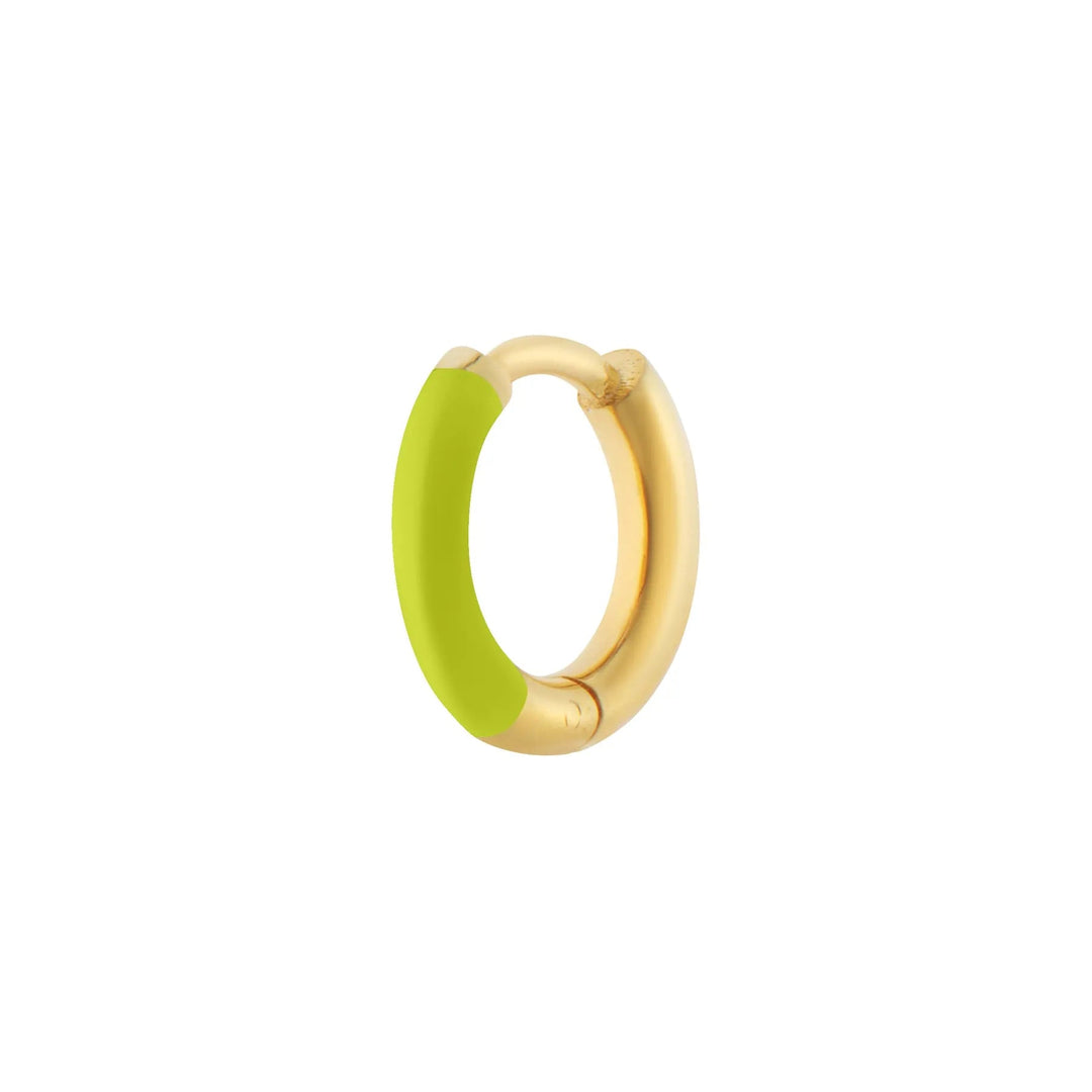 Vice Versa Mini Hoops Pink - Eye M Neon Rocks - Ileana Makri