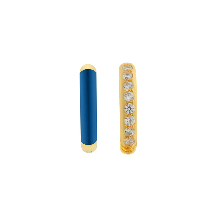 Vice Versa Mini Hoops Pink - Eye M Neon Rocks - Ileana Makri
