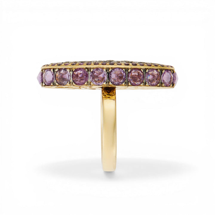 Violet Garden Ring - One of a Kind - Ileana Makri