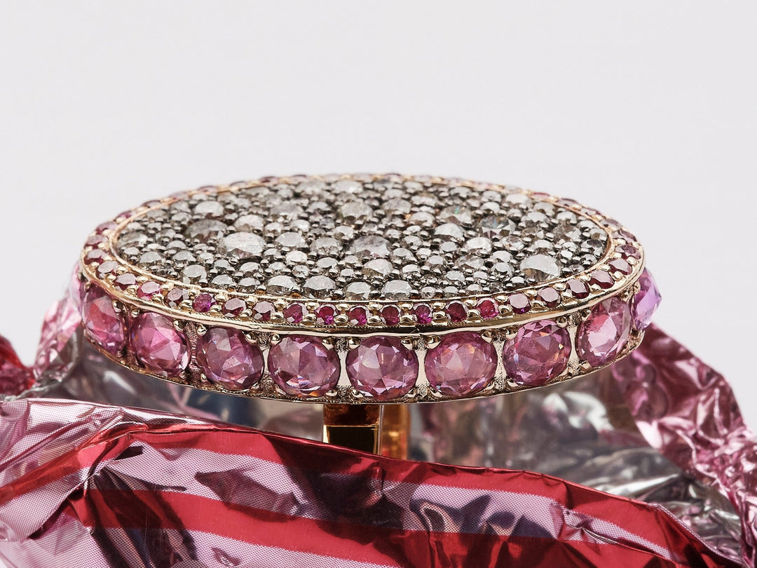 Violet Garden Ring - One of a Kind - Ileana Makri