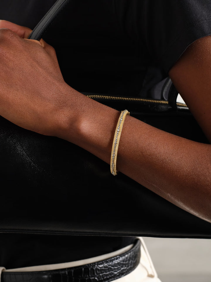 Diamond Ripple Bangle