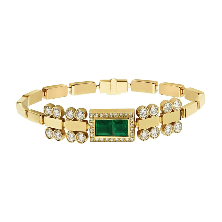 Waterfall Bridge Bracelet Y-D-EM - Cascade - Ileana Makri store