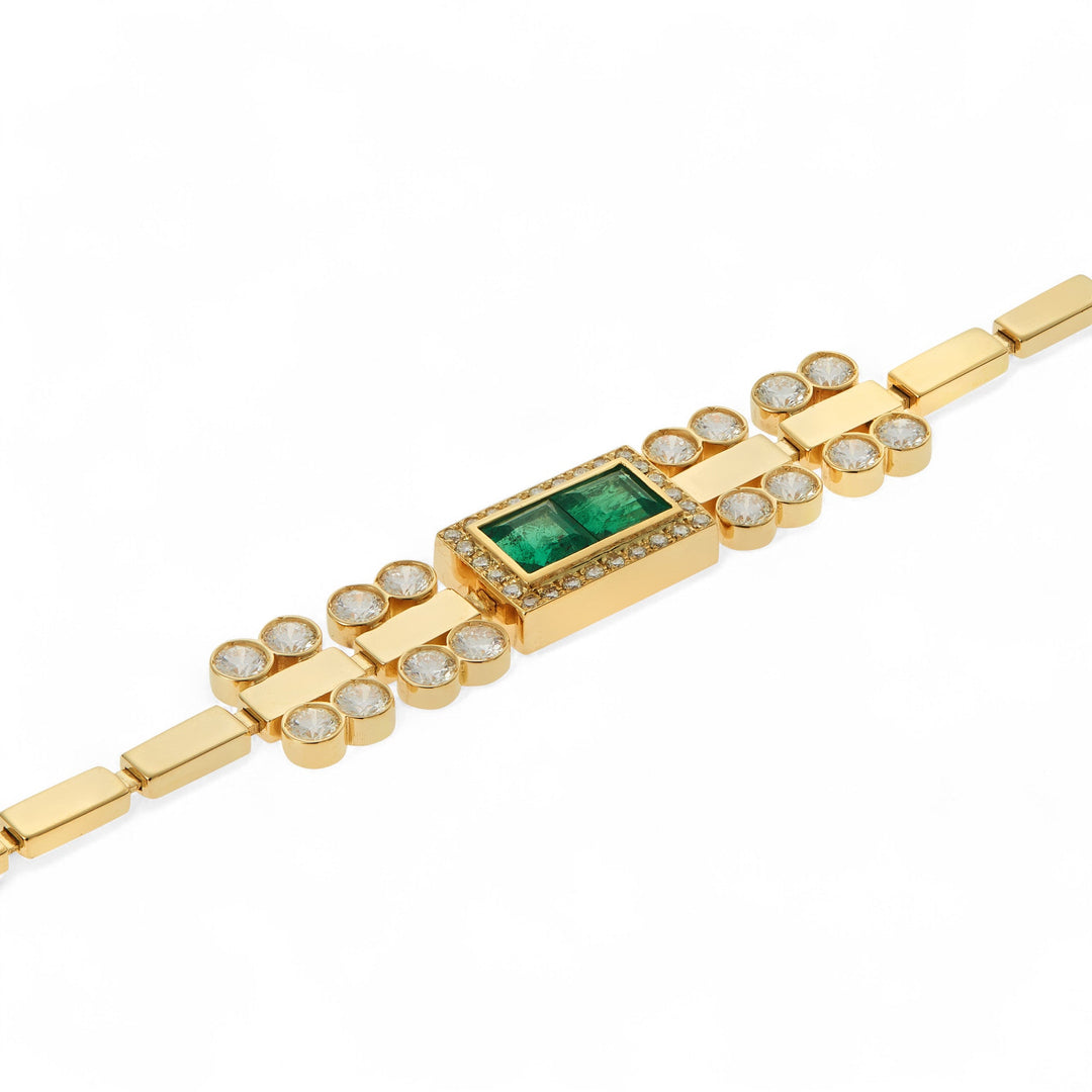 Waterfall Bridge Bracelet Y - D - EM - Cascade - Ileana Makri