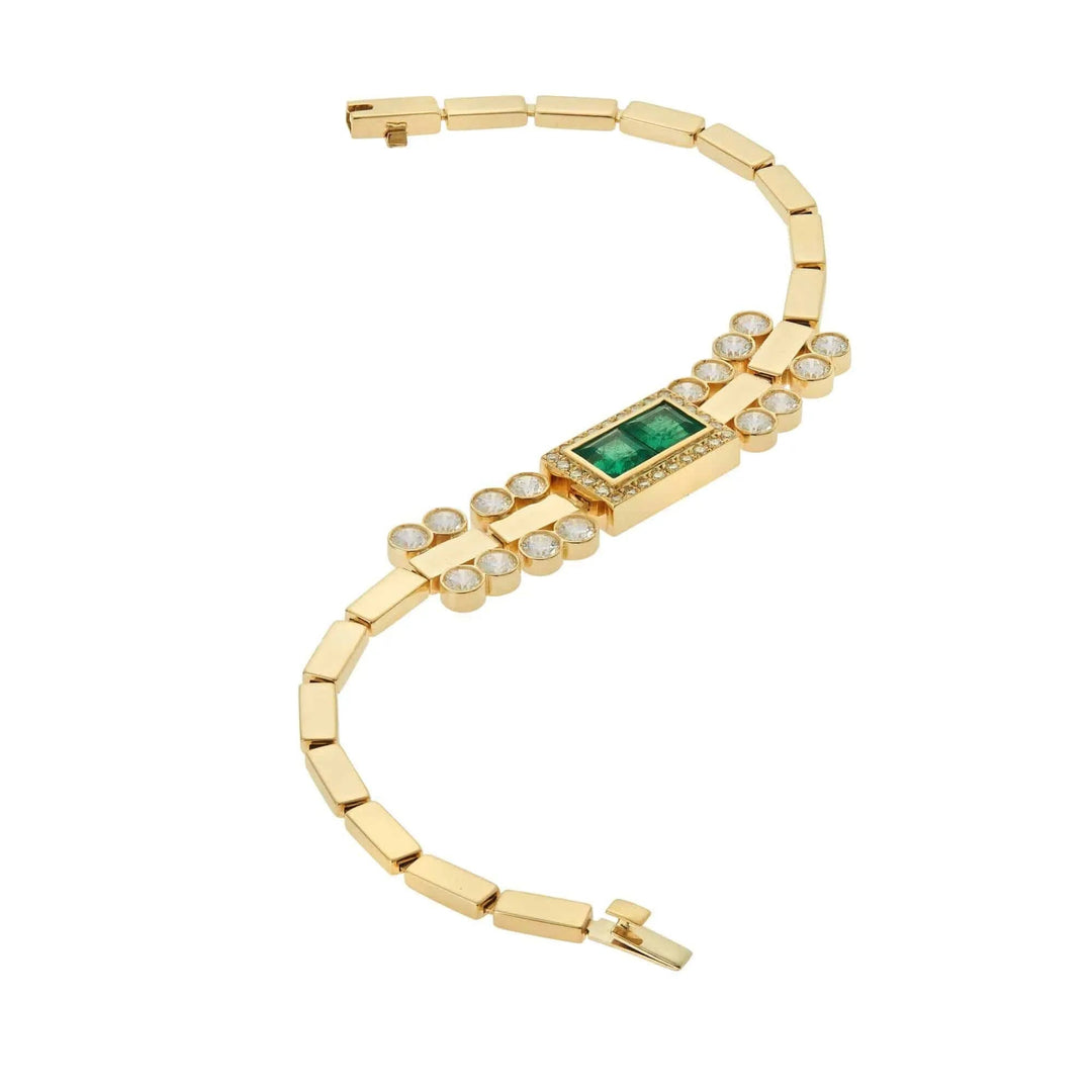 Waterfall Bridge Bracelet Y - D - EM - Cascade - Ileana Makri