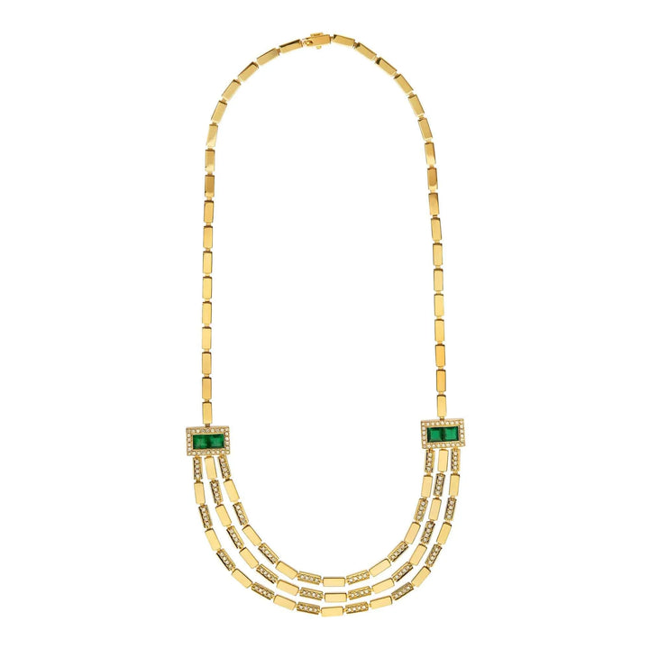 Waterfall Bridge Necklace Y-D-EM - Cascade - Ileana Makri store