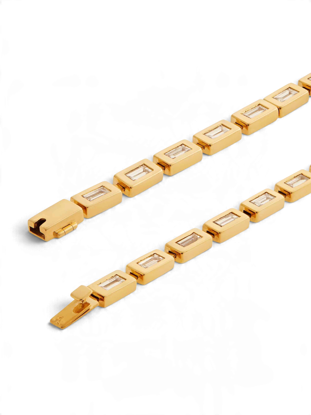 Waterfall Full Baguette Bracelet Y - D - Cascade - Ileana Makri