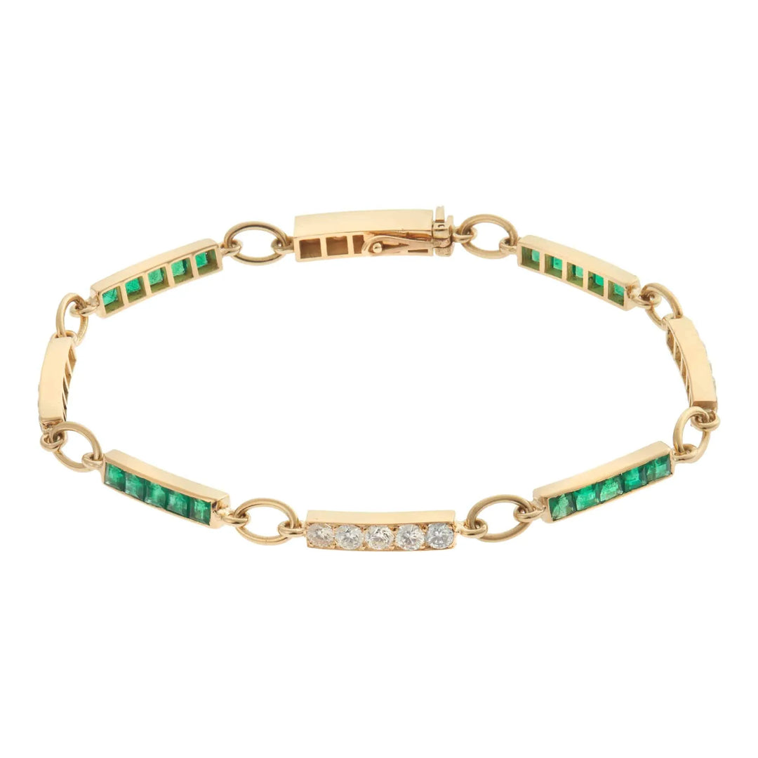 Waterfall Link Bracelet Y-D-Em - Cascade - Ileana Makri store