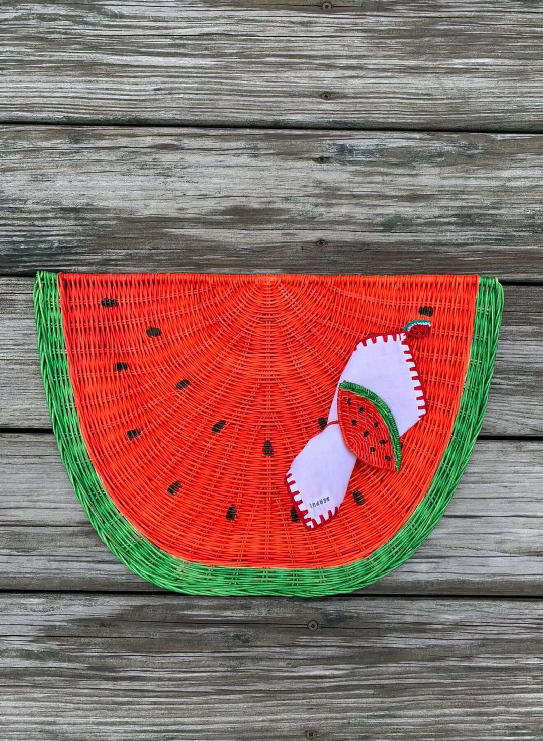 Watermelon Napkin Rings (Set of 4) - Serpui - Ileana Makri store
