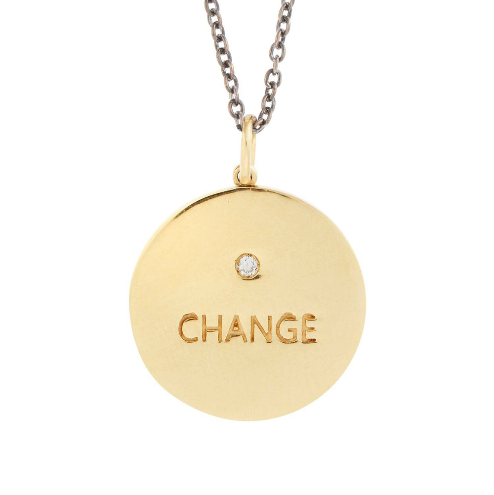 Welcome Change Pendant - Symbols - Ileana Makri
