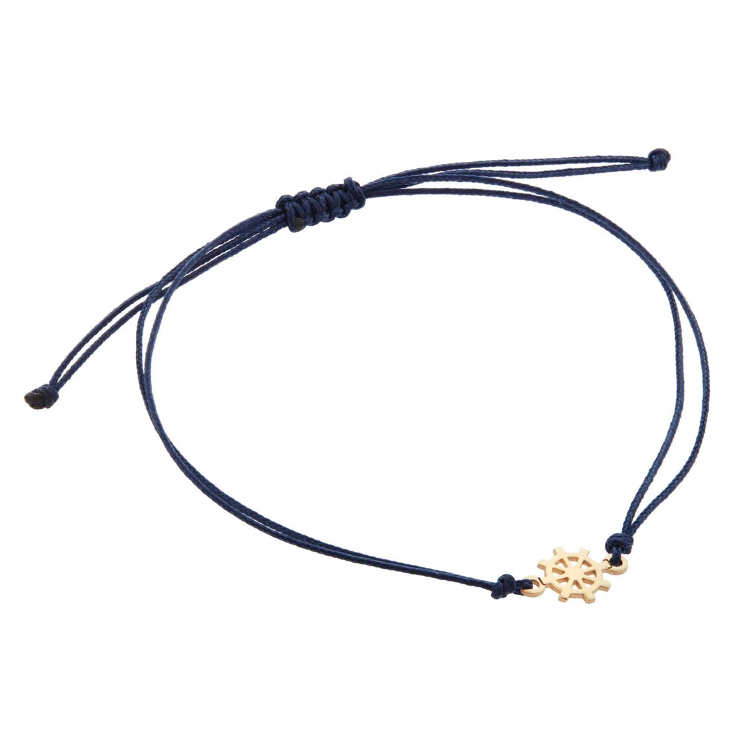 Wheel Cord Bracelet Y10 - Eye M Summer - Ileana Makri store