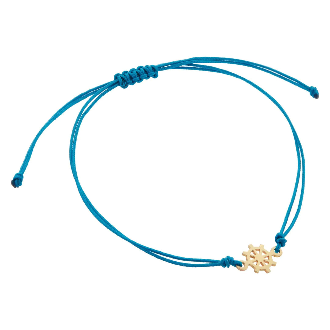 Wheel Cord Bracelet Y10 - Eye M Summer - Ileana Makri store