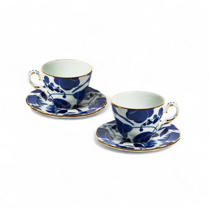 Wildbird Blue Mama Tea Cup (Set Of 2) - La Double J Home - Ileana Makri