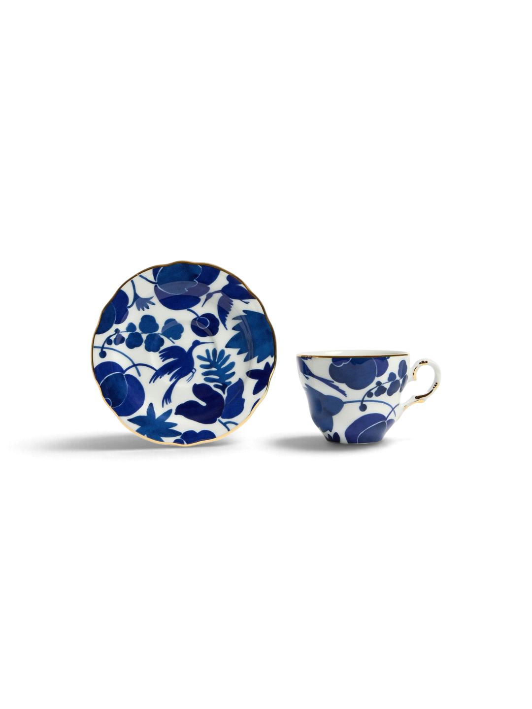 Wildbird Blue Mama Tea Cup (Set Of 2) - La Double J Home - Ileana Makri