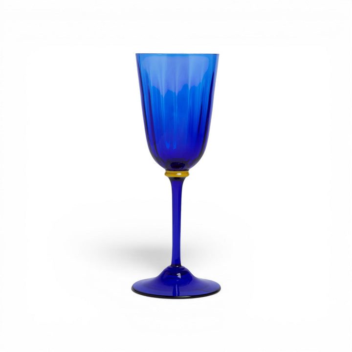 Wine Glasses Blue Murano (Set of 2) - La Double J Home - Ileana Makri