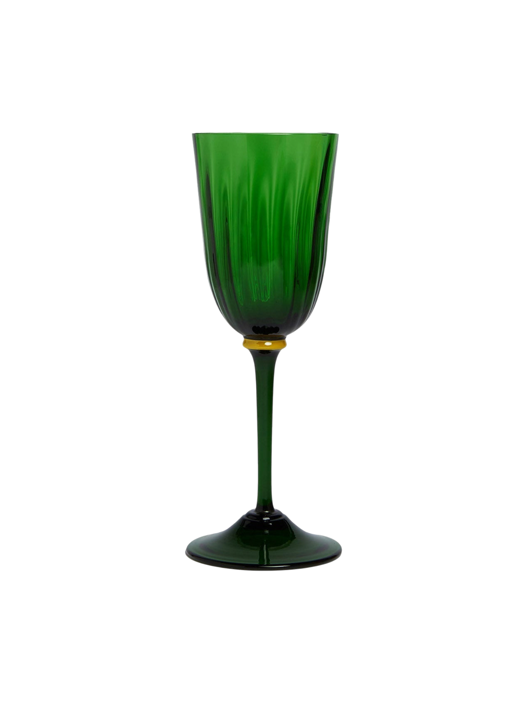 Wine Glasses Green Murano (Set of 2) - La Double J Home - Ileana Makri