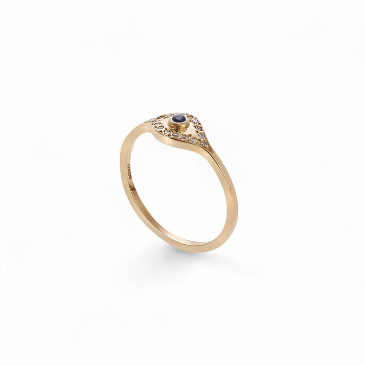 Wisdom Eye Ring P - D - BS - EVIL EYE - Ileana Makri