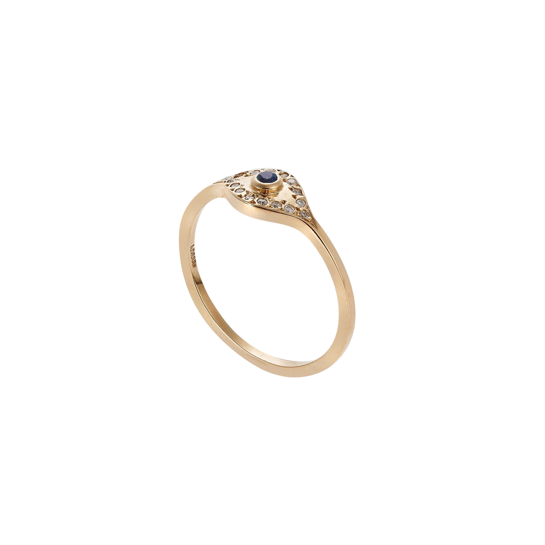 Wisdom Eye Ring P - D - BS - EVIL EYE - Ileana Makri