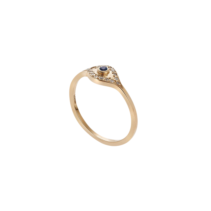 Wisdom Eye Ring P - D - BS - EVIL EYE - Ileana Makri