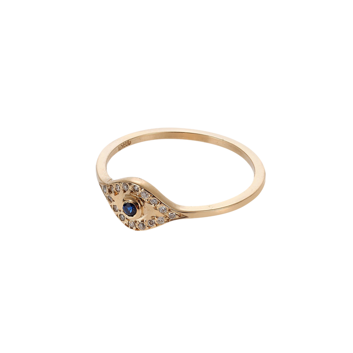 Wisdom Eye Ring P - D - BS - EVIL EYE - Ileana Makri