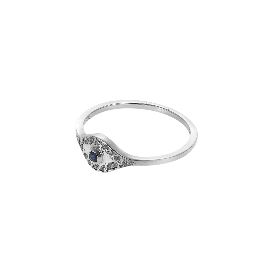 Wisdom Eye Ring W - D - BS - EVIL EYE - Ileana Makri