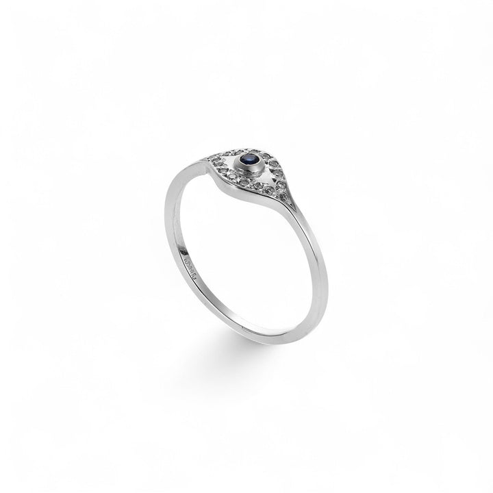 Wisdom Eye Ring W - D - BS - EVIL EYE - Ileana Makri