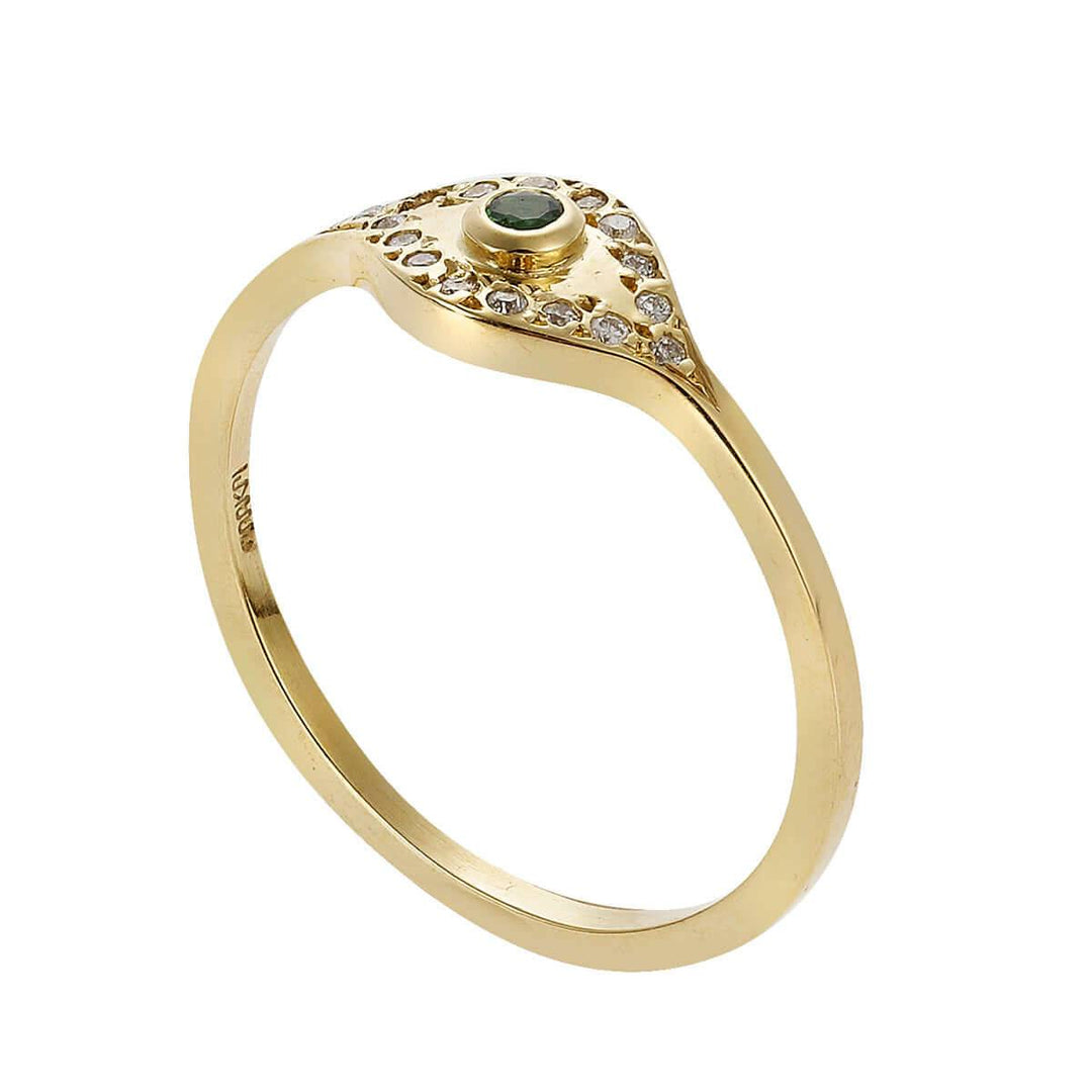 Wisdom Eye Ring Y-D-TS - EVIL EYE - Ileana Makri store