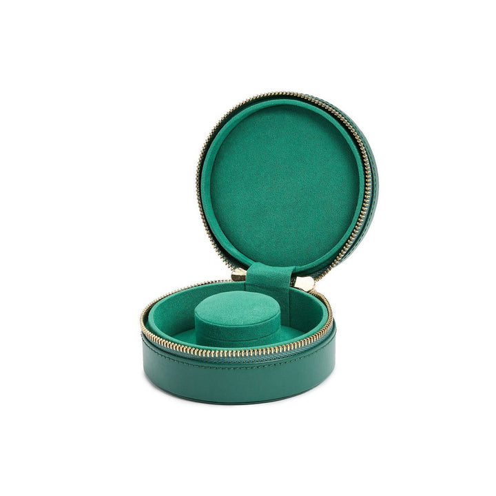 Sophia Round Zip Case Forest - WOLF - Ileana Makri store