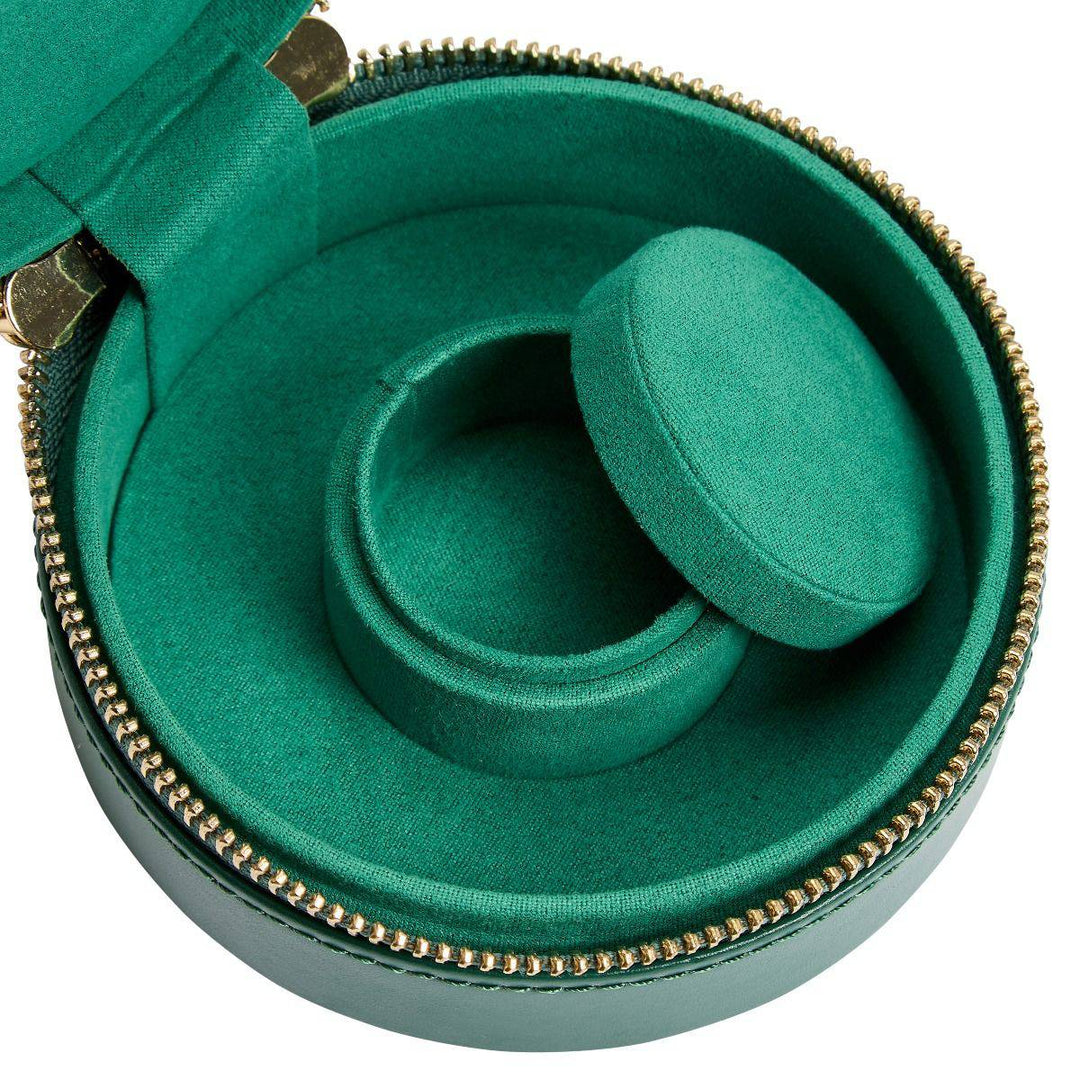 Sophia Round Zip Case Forest - WOLF - Ileana Makri store