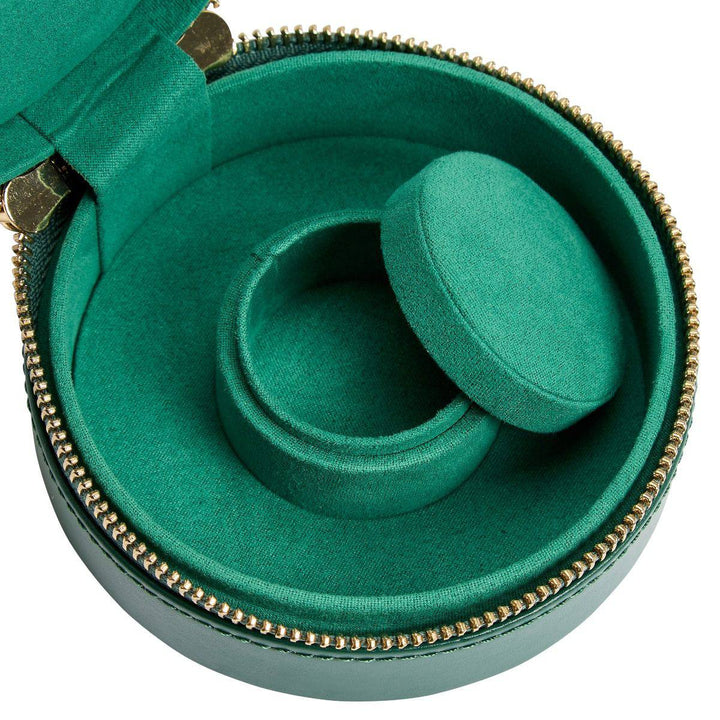 Sophia Round Zip Case Forest - WOLF - Ileana Makri store