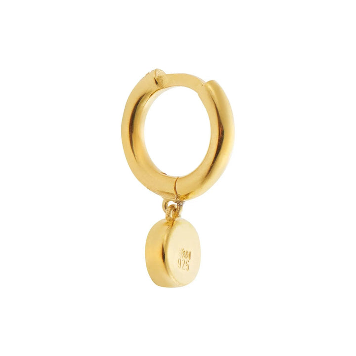 Yin Yang Midi Hoops - Eye M Hearts - Ileana Makri